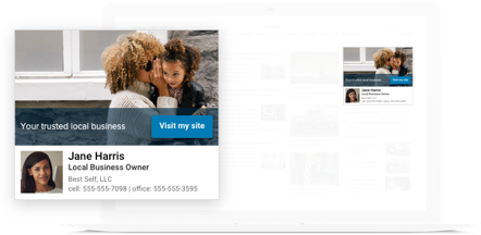 sample ad placement
