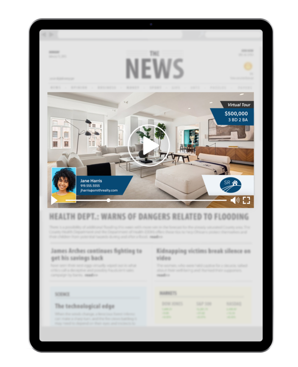 Video Listing Ads for your area